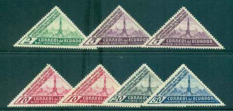 Ecuador-1936-Philatelic-Exhibition-at-Quito-Assorted-MLH-Lot46622