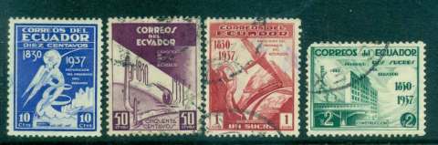 Ecuador-1938-Progress-of-Ecuador-Exhibiion-FU-Lot46628