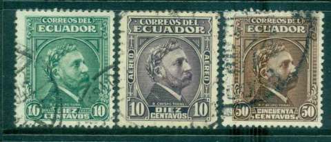 Ecuador-1942-Remigio-Crespo-Toral-FU-Lot46643