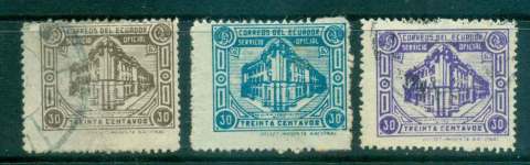 Ecuador-1947-Official-Communications-Building-FU-Lot46753