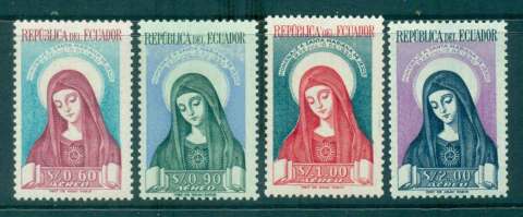 Ecuador-1952-Mariana-de-Jesus-Paredes-y-Flores-Airs-MLH-Lot46699