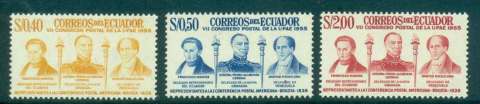 Ecuador-1957-Postal-Congress-MUH-Lot46705