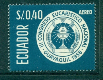 Ecuador-1958-Eucharistic-Congress-MUH-lot3558