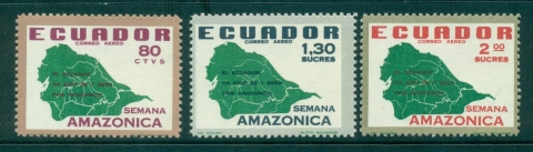 Ecuador-1961-Amazon-Week-MUH-lot35841