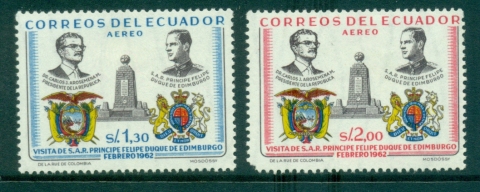 Ecuador-1962-Royal-Visit-Prince-Phillip-MUH-lot3569