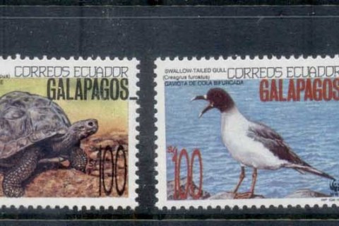 Ecuador-1992 WWF Animals of the Galapagos