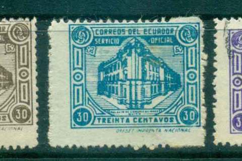 Ecuador-1947-Official-Communications-Building-FU-Lot46753