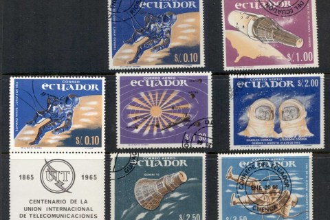 Ecuador-1966-Space-Exploration-CTO