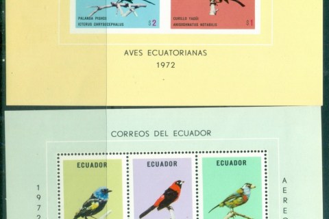 Ecuador-1973-Birds-2xMS