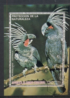 Equatorial-Guinea-1974-Birds-MS-CTO