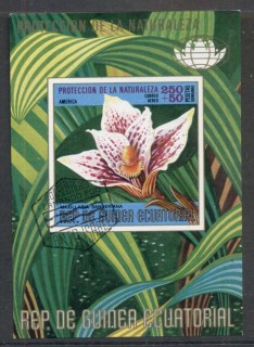 Equatorial-Guinea-1974-Flowers-MS-CTO-2