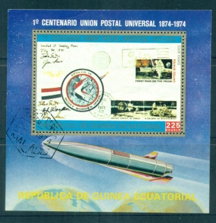 Equatorial-Guinea-1974-UPU-Centenary-MS-CTO