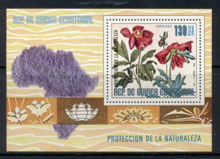 Equatorial-Guinea-1975-North-American-Flowers-Cacti-13030p-MS-MUH