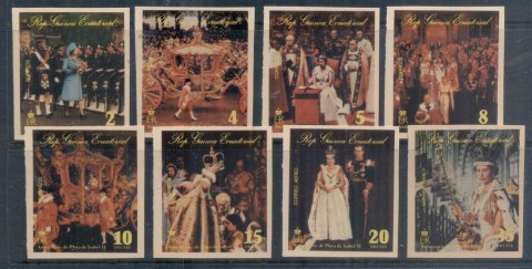 Equatorial-Guinea-1978-QEII-Coronation-25th-Anniversary-IMPERF-MUH