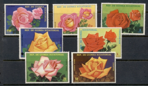 Equatorial-Guinea-1979-Flowers