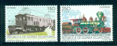 Equatorial-Guinea-1991-Trains-MUH-lot51920