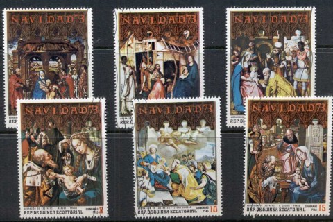 Equatorial-Guinea-1973-Xmas-CTO