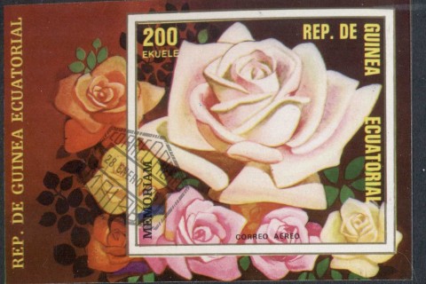 Equatorial-Guinea-1974-Flowers-MS-CTO_1