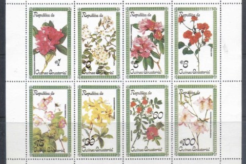 Equatorial-Guinea-1974-Flowers-sheetlet-MUH