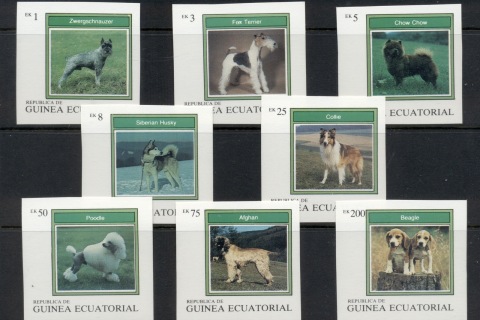 Equatorial-Guinea-1976-Dogs-IMPERF-MUH