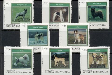 Equatorial-Guinea-1976-Dogs-MUH