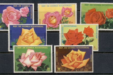 Equatorial-Guinea-1979-Flowers