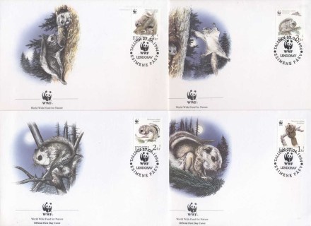 Estonia-1994 WWF European Flying Squirrel FDC