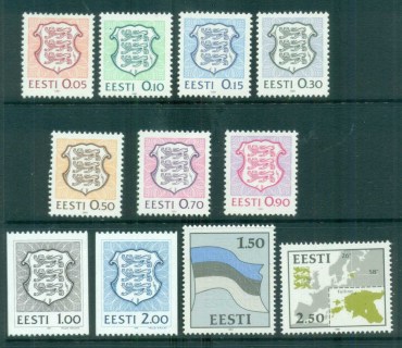 Estonia-1992-Definitives