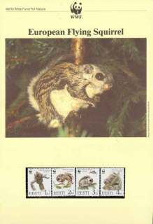 Estonia-1994 WWF Flying Squirrel