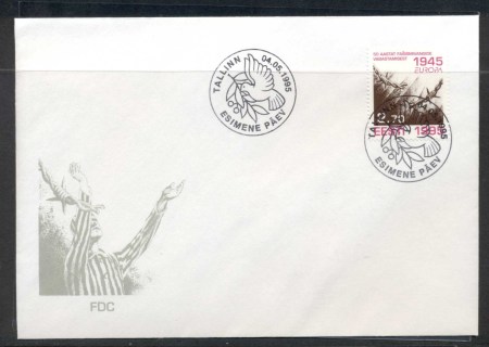 Estonia-1995-Europa-Peace-Freedom-FDC