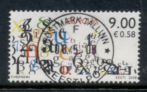 Estonia-2008-Europa-The-Letter-FU