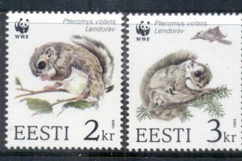 Estonia-1994 WWF European Flying Squirrel
