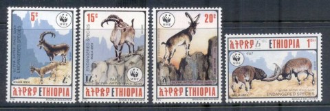 Ethiopia-1990 WWF Walia Ibex