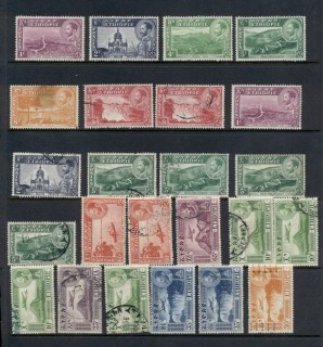 Ethiopia-1947-53-Pictorials-Asst-MLH-FU