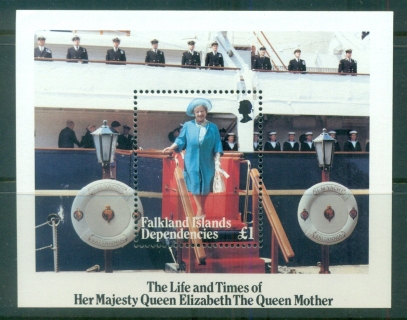 Falkland-Is-Deps-1985-Queen-Mother-85th-Birthday-MS-MUH