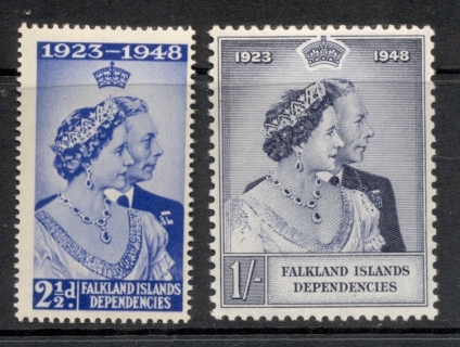 Falkland-Is-Deps-1948-KGVI-Silver-Wedding-MUH