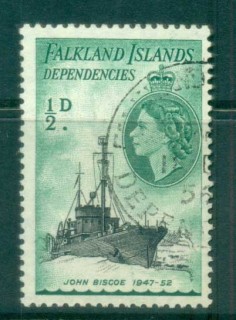 Falkland-Is-Deps-1954-QEII-Ships-1-2d-FU-lot77950