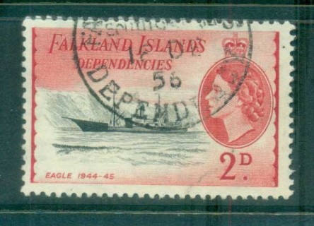 Falkland-Is-Deps-1954-QEII-Ships-2d-FU-lot77953