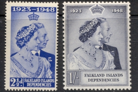Falkland-Is-Deps-1948-KGVI-Silver-Wedding-MUH