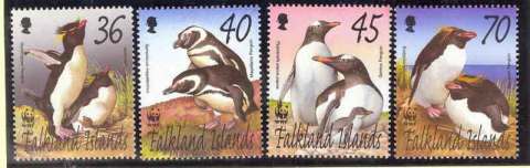 Falkland-Is-2002 WWF Penguins