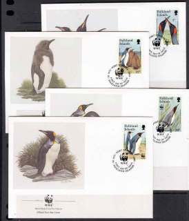 Falkland-Is-1991 WWF King Penguins