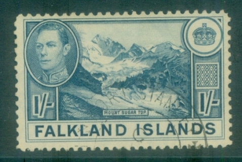 Falkland-Is-1938-46-1-Mt-Sugar-Top-FU-lot77688