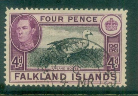 Falkland-Is-1938-46-4d-Upland-Goose-FU-lot77682