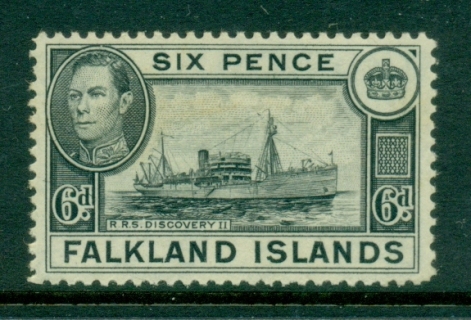 Falkland-Is-1938-46-KGVI-Pictorial-6d-MUH