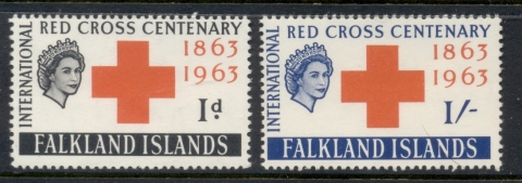 Falkland-Is-1963-Red-Cross-Centenary-MUH