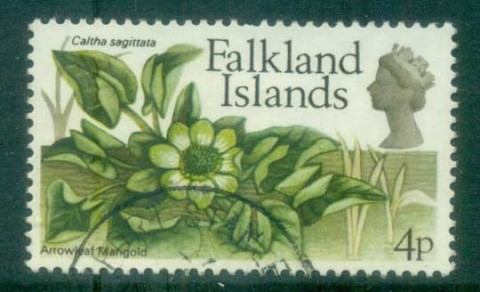 Falkland-Is-1971-Falkland-Is-Flora-New-Currency-4p-FU-lot77757