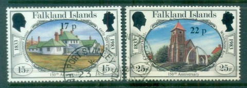 Falkland-Is-1984-Surcharges-FU-lot77806