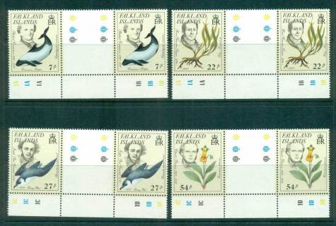 Falkland-Is-1985-Naturalists-gutter-prs-MUH-lot58849