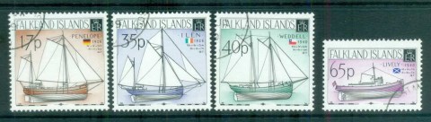 Falkland-Is-1998-Boats-FU-lot77902