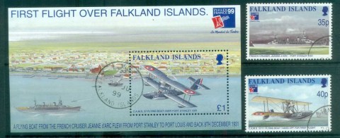 Falkland-Is-1999-Philexfrance-MS-FU-lot77909